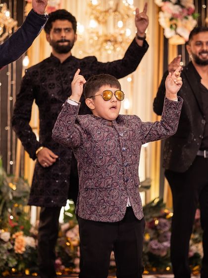 Even the youngest members of the groom's crew can steal the show. We create fun routines for all age groups.