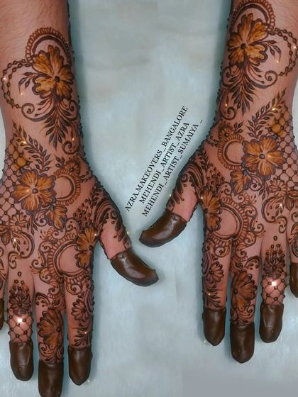 Azra Mehendi - Mehendi Artistry Arabic & Indo-Arabic Styles photo 34