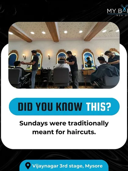Did you know Sundays were traditionally for haircuts? We keep that tradition alive. Our salon is busy with clients getting a fresh start to their week with a professional cut.