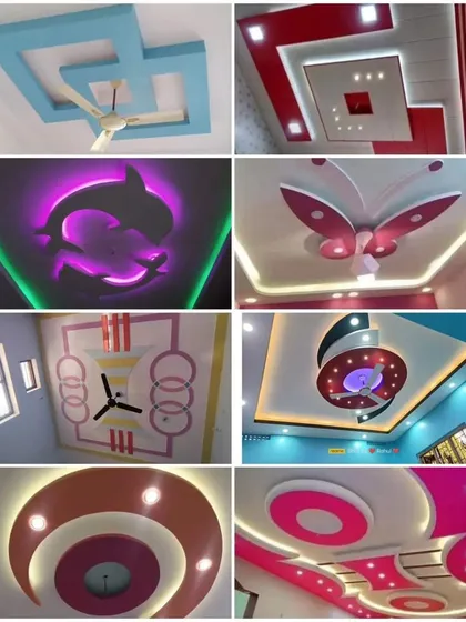 This collage showcases a variety of fun designs for kids, including dolphins, butterflies, and colorful geometric shapes. Whatever your child imagines, I can create it.