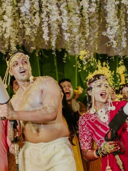 The Festivities: Haldi, Sangeet & Receptions photo 31