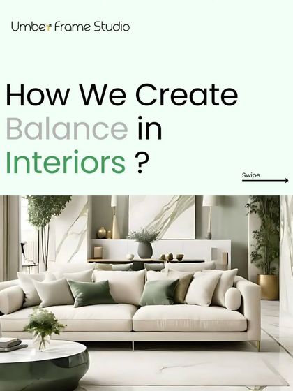 How do we create balance in interiors? It's about the careful interplay of color, light, function, and minimalism.