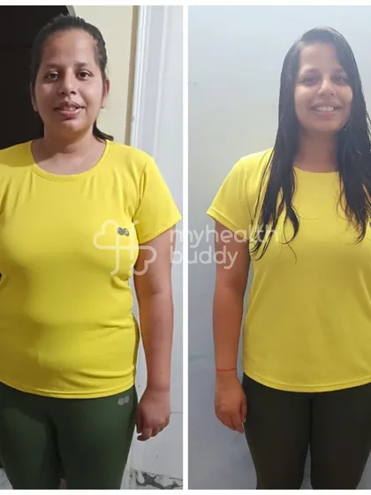 Neha lost 8 kgs in 3 months by fixing her snacking habits and learning to balance her calories without feeling deprived.