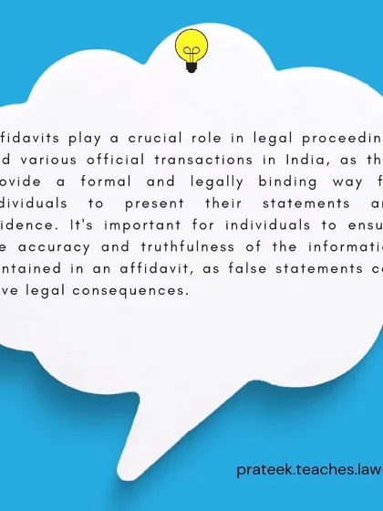 Affidavits play a crucial role in legal proceedings by providing a formal and legally binding way for individuals to present their statements as evidence.