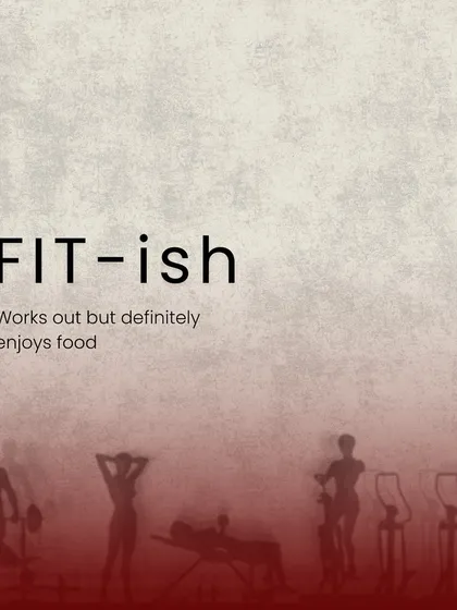 It's okay to be "fit-ish". My philosophy is about balance, not perfection. It's about working out and taking care of your body, while also enjoying food and life. This makes the journey sustainable and fun.