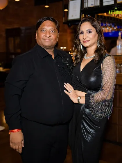 The happy couple at a 50th birthday celebration we planned. Our goal is to manage all the details so our clients can simply enjoy their special night with their loved ones.