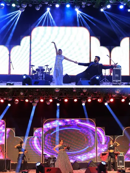 A mix of couple dances and group performances that make the Sangeet night a true spectacle. We manage the entire show flow.