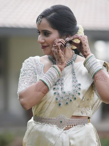 Anthariya by Nidhi Gowda - Ethnic Wear Design & Embroidery Courses Our Beautiful Brides & Clients photo 15