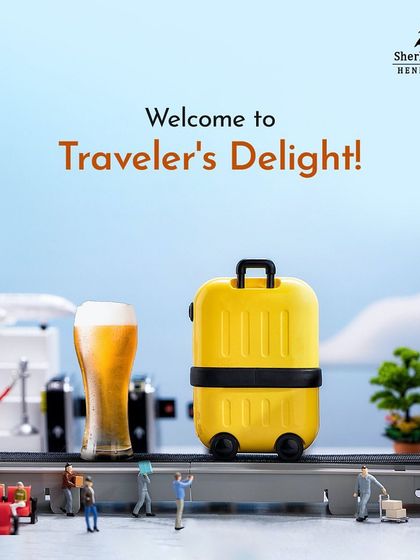 A special welcome for travelers. Being close to the airport, I've made my pub the perfect pitstop for pre-flight cheers or post-landing celebrations.