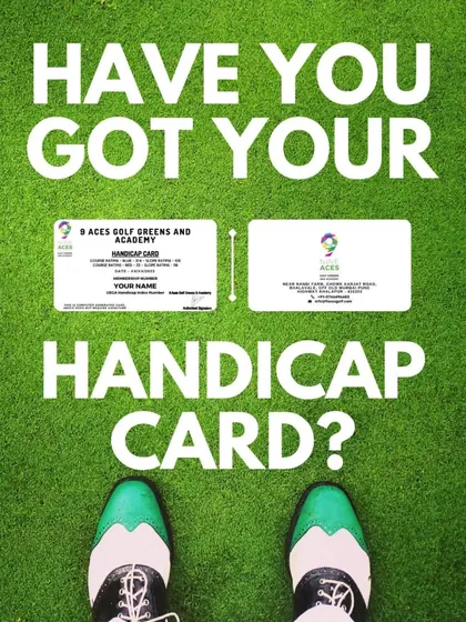 An official handicap card is essential for tracking your progress and competing in tournaments. We can help you get yours sorted so you can take your game to the next level.