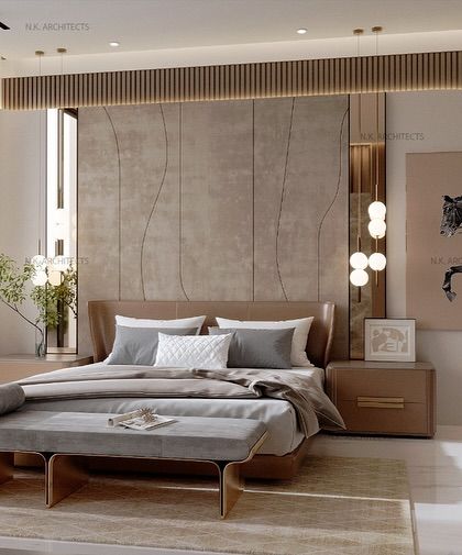 N.K. Architects - Interior Design Serene & Luxurious Bedrooms photo 43
