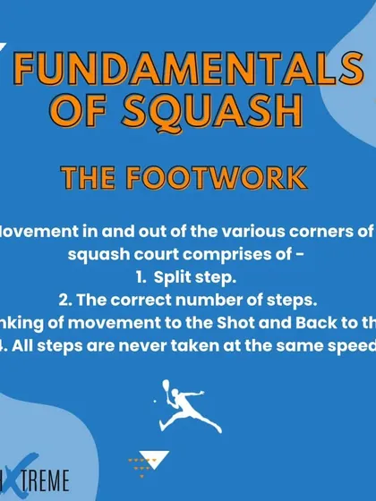 The fundamentals of footwork are crucial. We teach the split step, correct number of steps, and how to link movement to the shot and back to the 'T'.