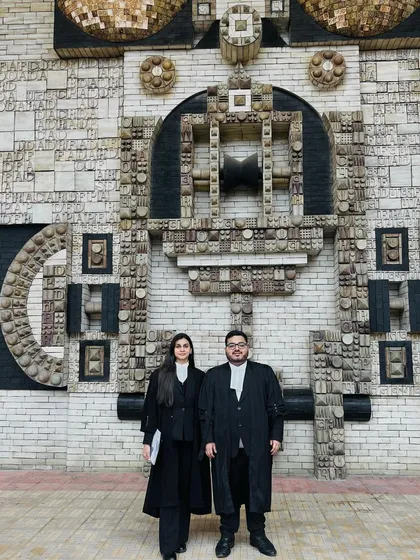 A moment of success at the Delhi High Court with my colleague. We secured bail for a client who had been incarcerated for nearly six years in a murder case, after three previous bail denials. Our detailed investigation exposed critical flaws in the prosecution's evidence, particularly a suspicious weapon recovery, which was key to obtaining his release.