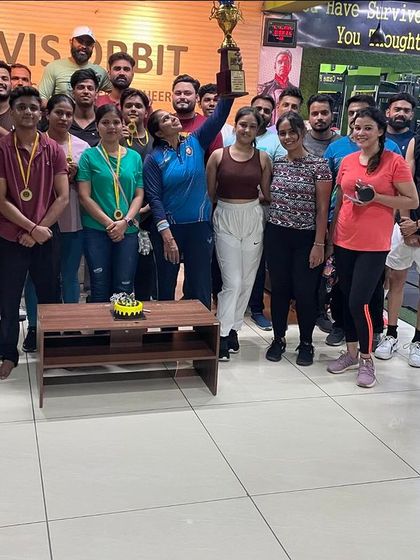 The entire gym family comes together to celebrate our champions. This is what team spirit looks like.