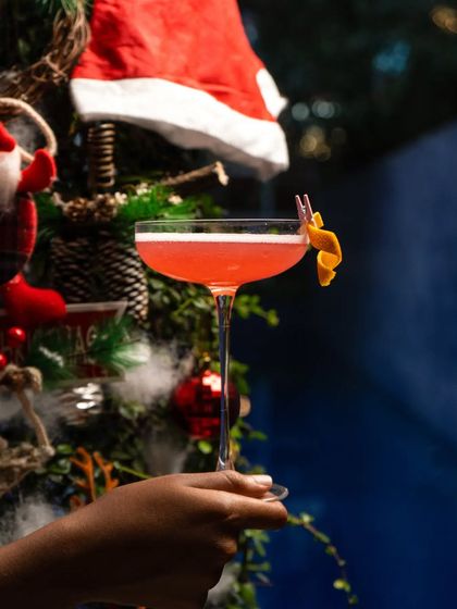 Our exclusive Christmas cocktails, a delightful blend of seasonal flavors crafted to perfection to elevate your holiday celebrations.