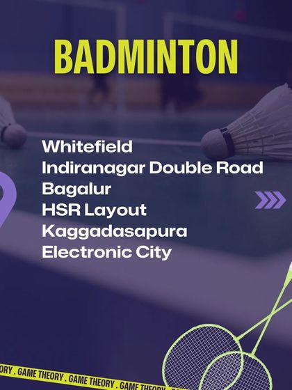 Game Theory - Sports Coaching Find Us Across Bengaluru photo 5