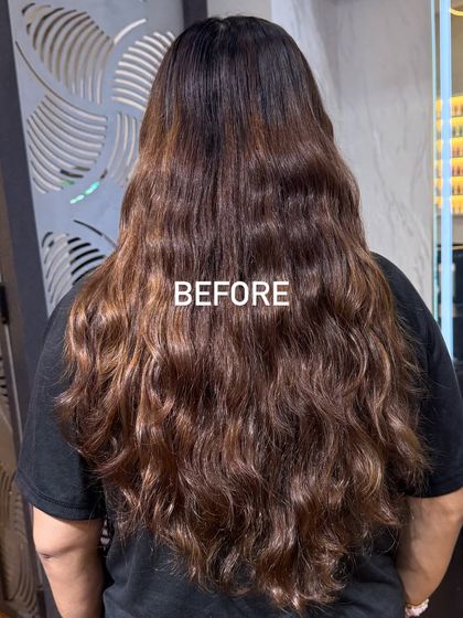 The 'before' shot for our Smokey Ash babylights transformation.