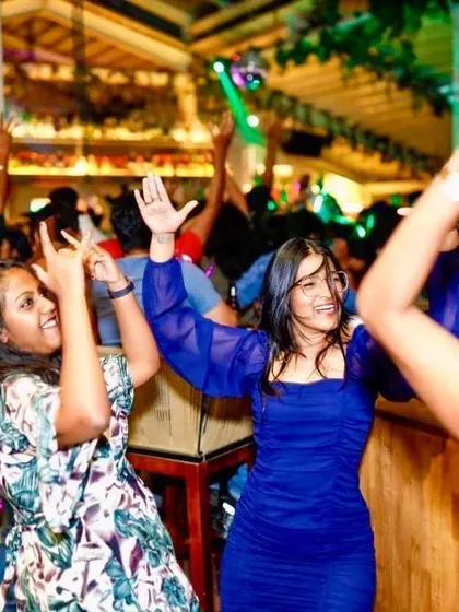 Pure joy and energy on the dance floor. My sets are designed to get everyone moving, mixing popular Bollywood hits with high-tempo Punjabi beats.