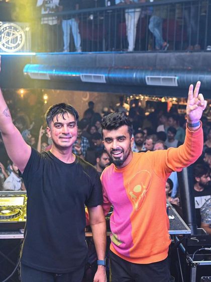 A great moment with Aaryan Gala after an electrifying Super Club Saturday.