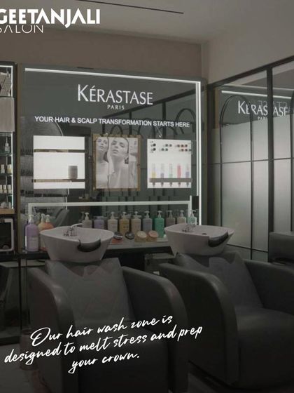 My hair wash zone is designed to melt stress and prep your crown. Relax in our comfortable chairs while we begin your hair and scalp transformation.