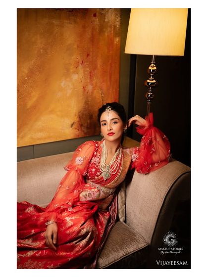 Geethanjali Venkatesh - Special Occasion Makeup Regal Reception & Sangeet Glam photo 31