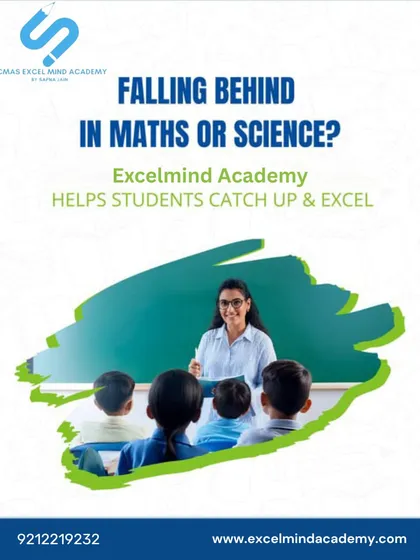 Is your child falling behind in Maths or Science? Our academy helps students catch up and excel through personalized attention and expert tutors who make learning effective.