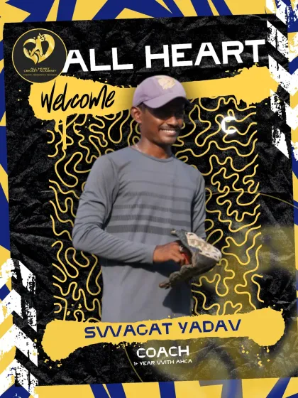Coach Swagat Yadav is a rising talent in our sidearm coaching team, bringing hunger and commitment to every session with a simple goal: keep getting better.