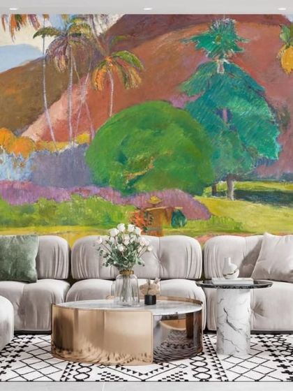 House360.in - Residential Wallpaper & Wall Mural Services Living Room Statements photo 14