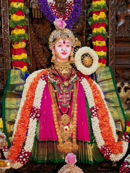 Vidya Naveen - Pooja & Festival Guidance Varamahalakshmi Pooja Guidance photo 8