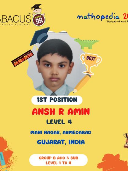 Abacus D Maths Academy - Educational Franchise & Teacher Training Mathopedia: Our Annual Competitions photo 26