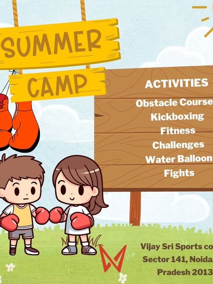 Our summer camp activities include kickboxing, fitness challenges, and even water balloon fights. It's all about learning skills while having fun.