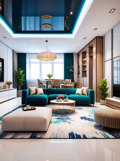 Bengaluru Interiors - Space-Saving Furniture Solutions Living Room & Entertainment Units photo 3