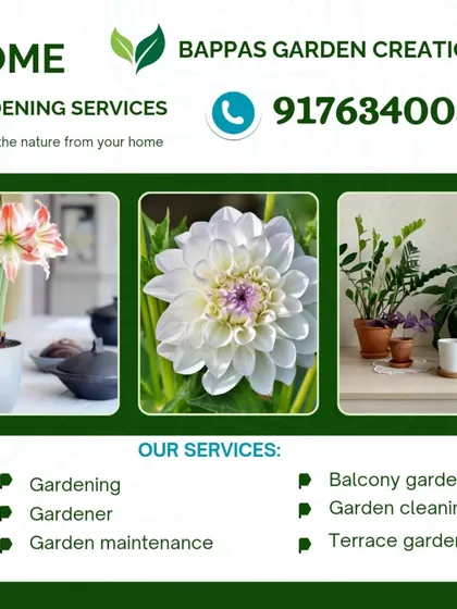 Tired of a dull home exterior? We provide professional home gardening services to attract nature to your doorstep. We can help with everything from garden setup and maintenance to balcony and terrace design.