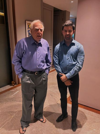 Wishing Mr. Kapil Sibal, one of the finest doyens of our legal profession, a happy Diwali. His dedication is remarkable and motivates me to strive for greatness.