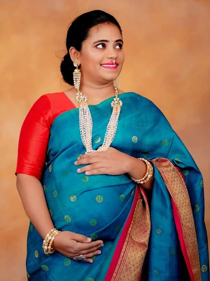 Ashwini BG - Photoshoot Makeup Maternity & Baby Shower Makeup photo 22