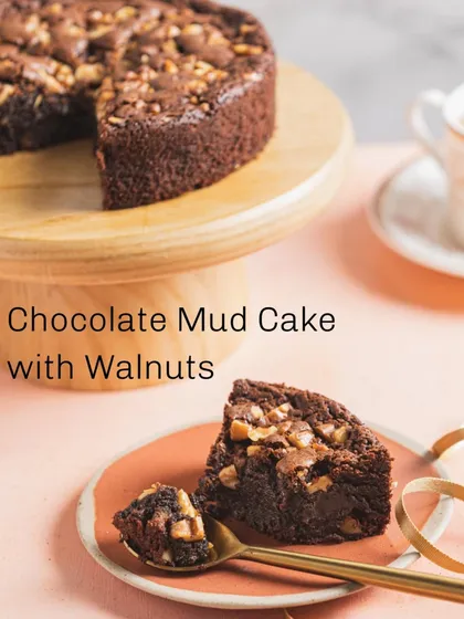 For a dense and fudgy option, our Chocolate Mud Cake with Walnuts is a simple yet satisfying choice for celebrations.