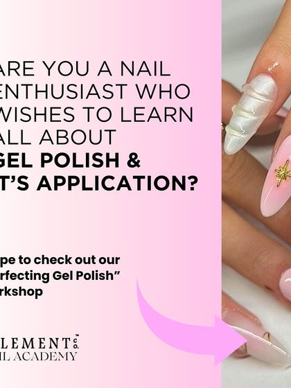 If you're a nail enthusiast who wants to master gel polish application, my "Perfecting Gel Polish" online workshop is for you. Swipe to see what the course covers.