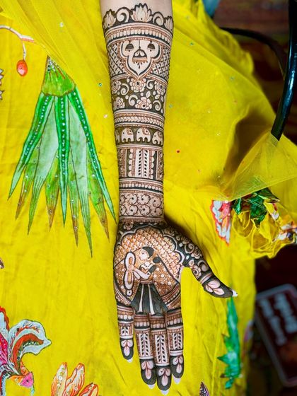 Mitali - Bridal Mehendi Custom Story & Portrait Mehendi photo 53