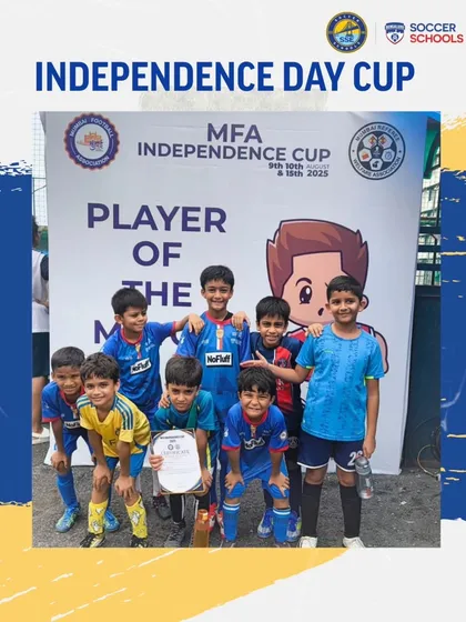 Our young players at the MFA Independence Cup, having advanced to the knockout stages.
