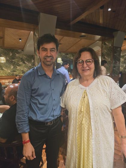 Sharing a moment with esteemed senior advocate Ms. Pinky Anand. I cherish meeting new and old colleagues, and her encouragement always means a lot.