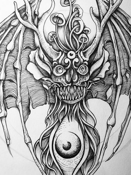 Ankita Bhattacharya - Tattoo Design Mythological & Fantastical Creatures photo 24