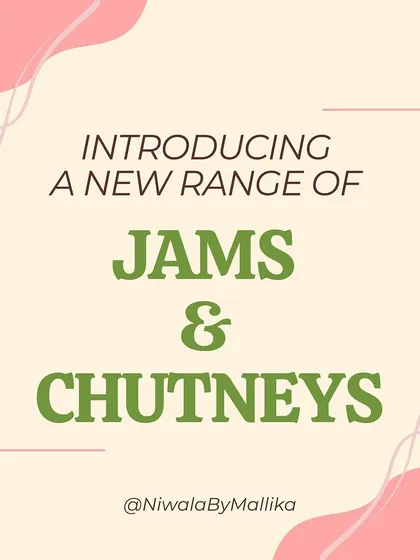 I was quiet for a while, but it's because I was busy in the kitchen! I'm so excited to introduce a new range of Jams and Chutneys.