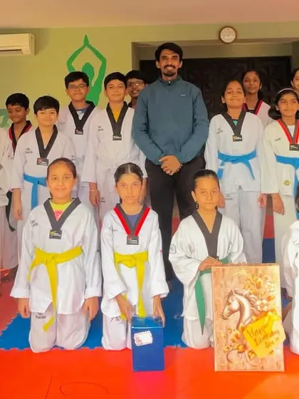 A group photo of my students, a family of disciplined and confident individuals.