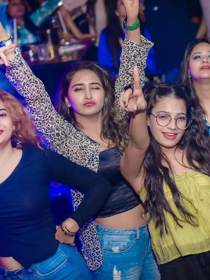 The ladies in Siliguri bringing their best vibes to the dance floor. It's always great to see everyone having a fantastic time.