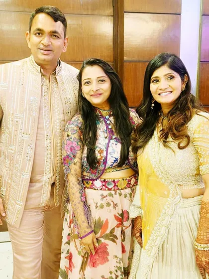 With my wonderful clients after their successful engagement party. Building a connection with the families I work with is the most rewarding part of my job.