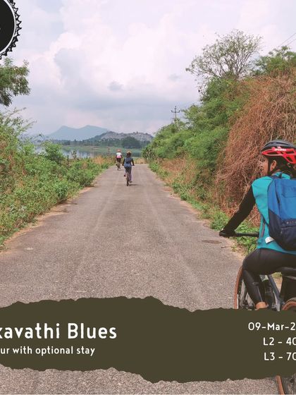 Our 'Arkavathi Blues' day tour offers options for both intermediate and advanced riders, with routes that explore the best of the reservoir's surrounding trails.