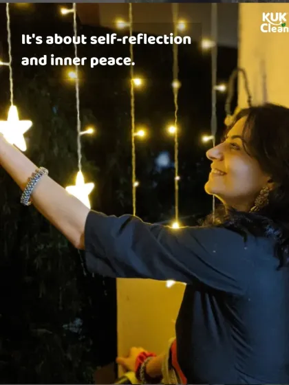 Self-love is about self-reflection and finding inner peace. Creating a calm and beautiful environment, like with these star lights, is a simple way to nurture your spirit.
