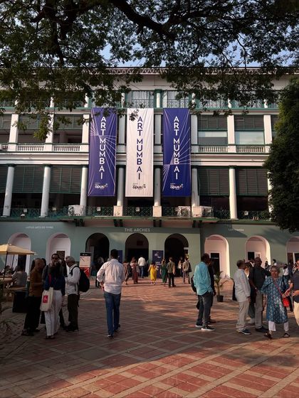 My pop-up at Art Mumbai, a fantastic weekend celebrating art and food. I love setting up at cultural events, bringing my bakes and coffee to creative communities.