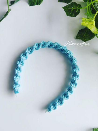 Deepika - Macrame Craft Workshops DIY Hair Accessories photo 8