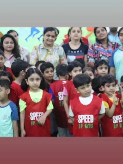 More beautiful moments from our athletics competition, showing the kids with their families.